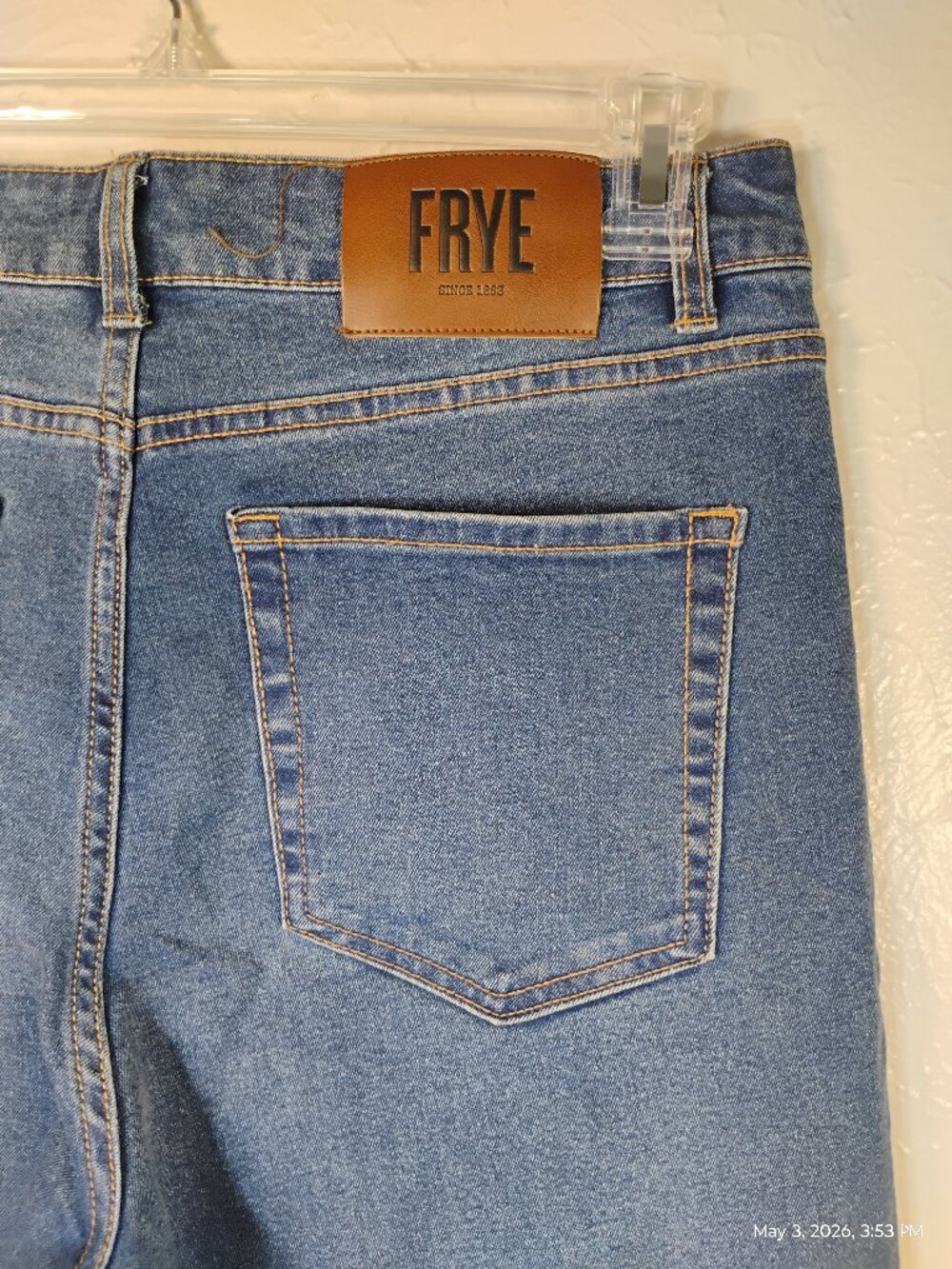 Frye Jeans Zipper Fly Size 10/30 Women's